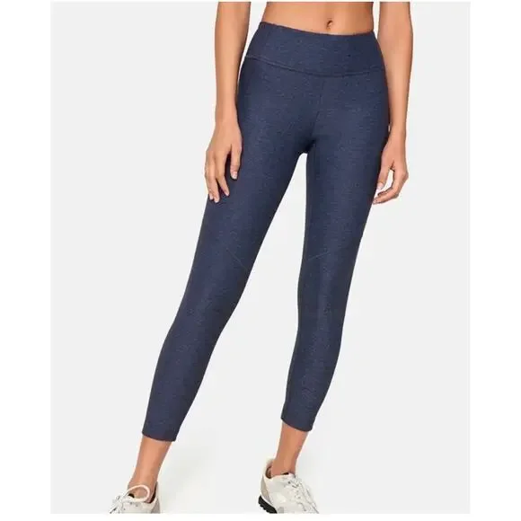 Outdoor Voices 3/4 Leggings Size: Medium Color: Blue - Picture 1 of 6